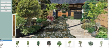 簡易パース作成「e-Shot造園4」 簡易パース作成「e-Shot造園4」