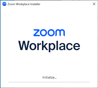 ZOOMインストール画面 ZOOMインストール画面