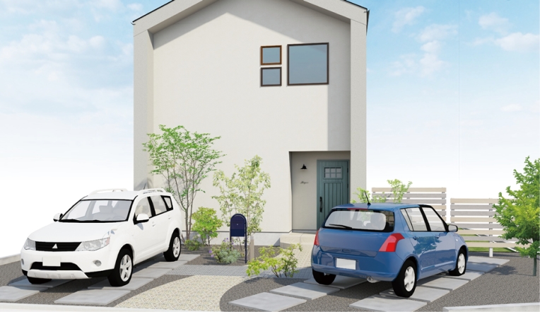 綿貫さんが「オーセブンCAD」で作成した図面と実際の施工現場 綿貫さんが「オーセブンCAD」で作成した図面と実際の施工現場