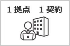 1拠点 1拠点