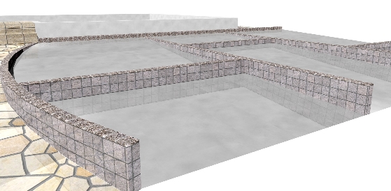 塀の高さがついてしまったピンコロライン 塀の高さがついてしまったピンコロライン