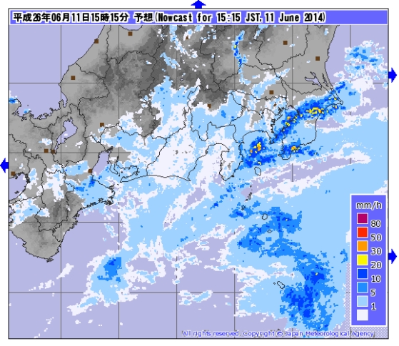 07directの記事 ゲリラ豪雨対策アプリ