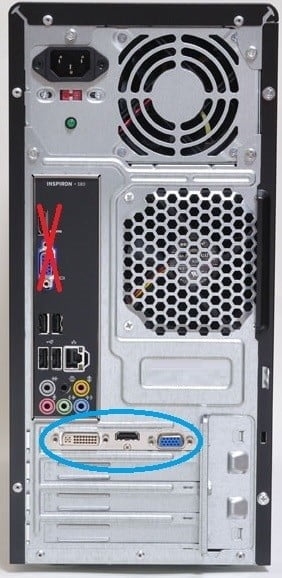 DELL背面 DELL背面