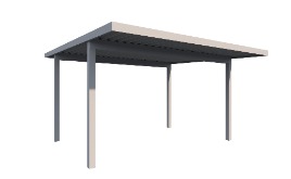 カーポート:三協アルミ 2台_基本_G1-R_積雪50cm 5549_H2500 カーポート:三協アルミ 2台_基本_G1-R_積雪50cm 5549_H2500