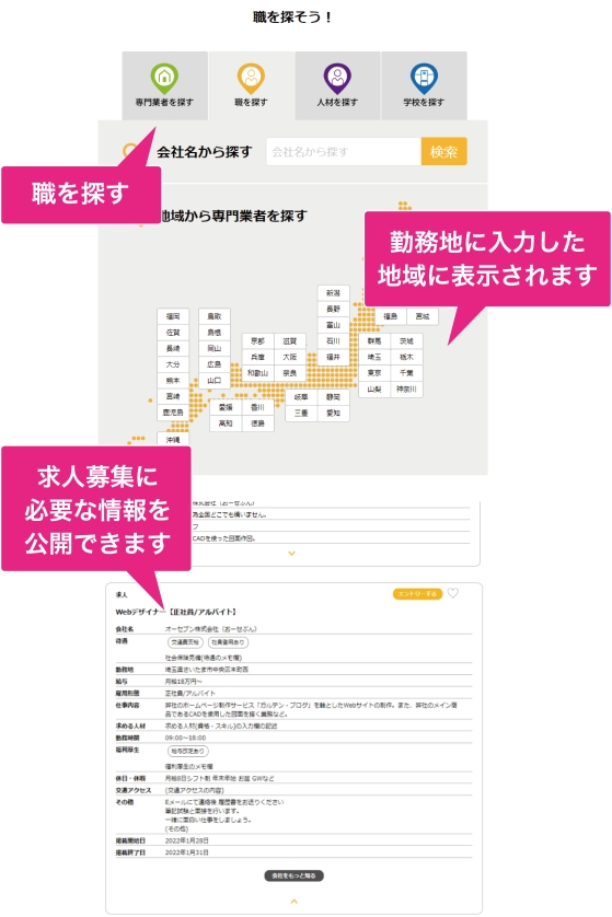 新しい「e-toko イートコ」職を探す 新しい「e-toko イートコ」職を探す