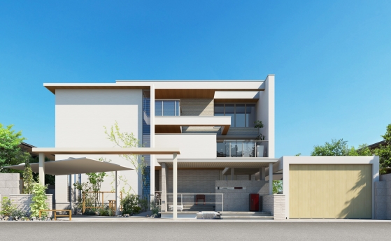 エクステリア造園CAD「O7CAD」+レンダリングサーバー「橘」 エクステリア造園CAD「O7CAD」+レンダリングサーバー「橘」